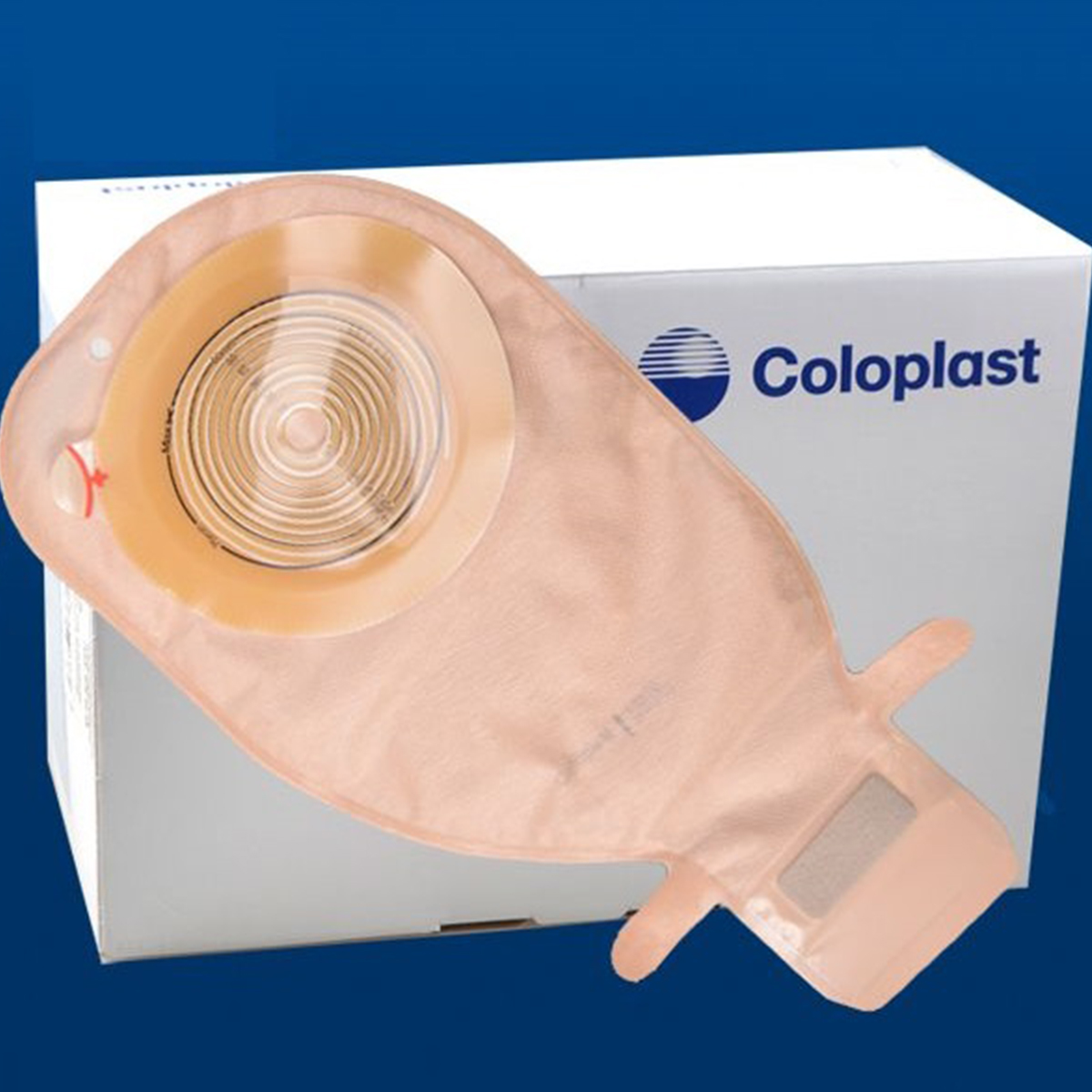 Poche de colostomie vidangeable